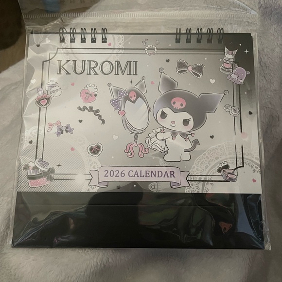 Sanrio Other - Small Sanrio Kuromi 2026 Desk Calendar
